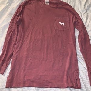 Long sleeve Victoria Secret Pink tee